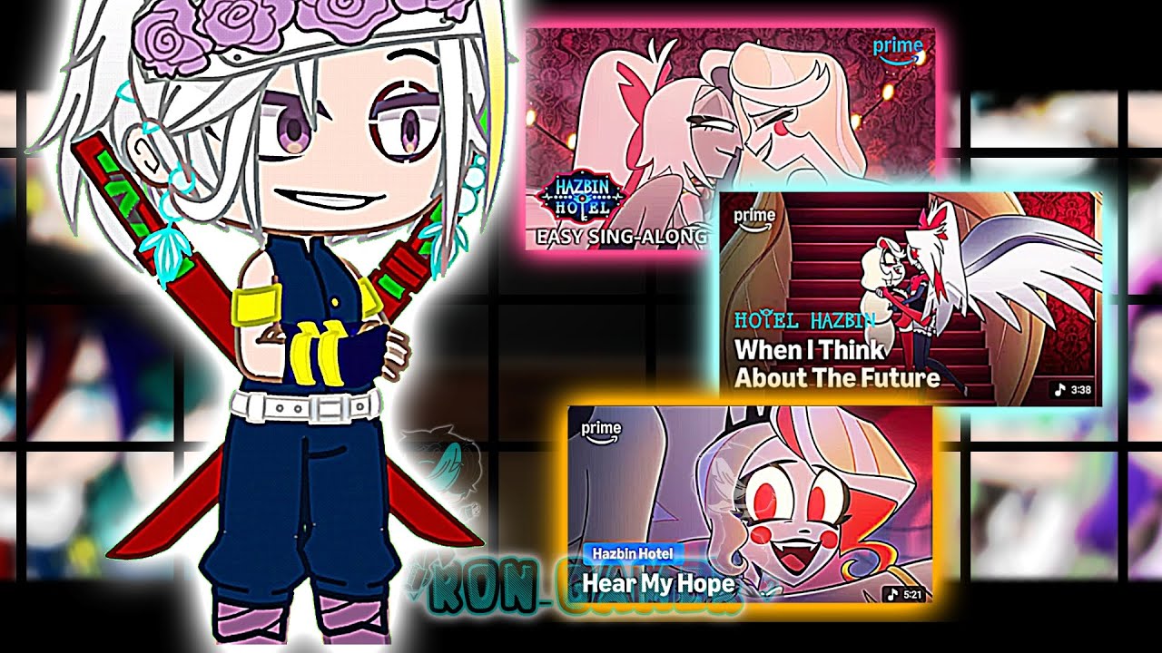 ★•°HASHIRAS REACCIONAN A HAZBIN HOTEL °•★||♥︎RON_GAMER♥︎||•(TEMPORADA 2)•
