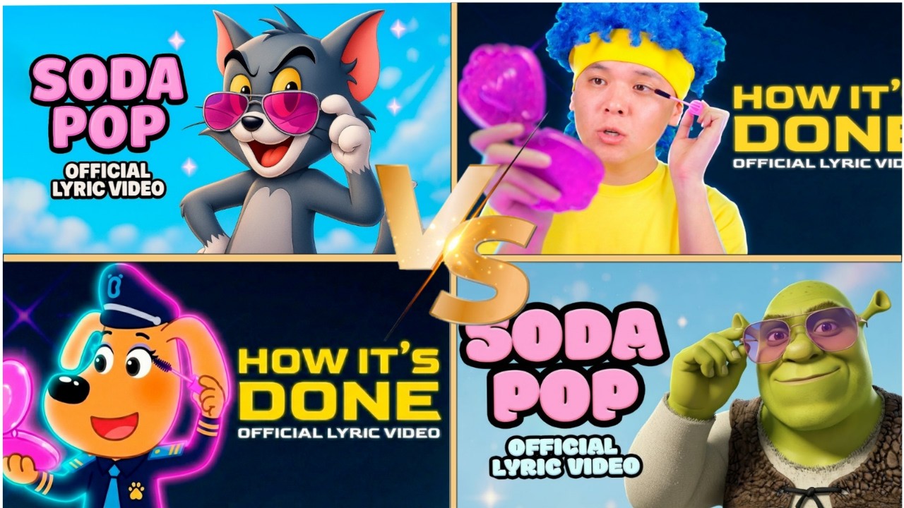 Tom and Jarry 🆚️ D BILLIONS 🆚️Shrek 🆚️SHERIFF LABRADOR 🎶🎶SODA POP Ultimate Showdown 🔥⚡🎵🎵🎶
