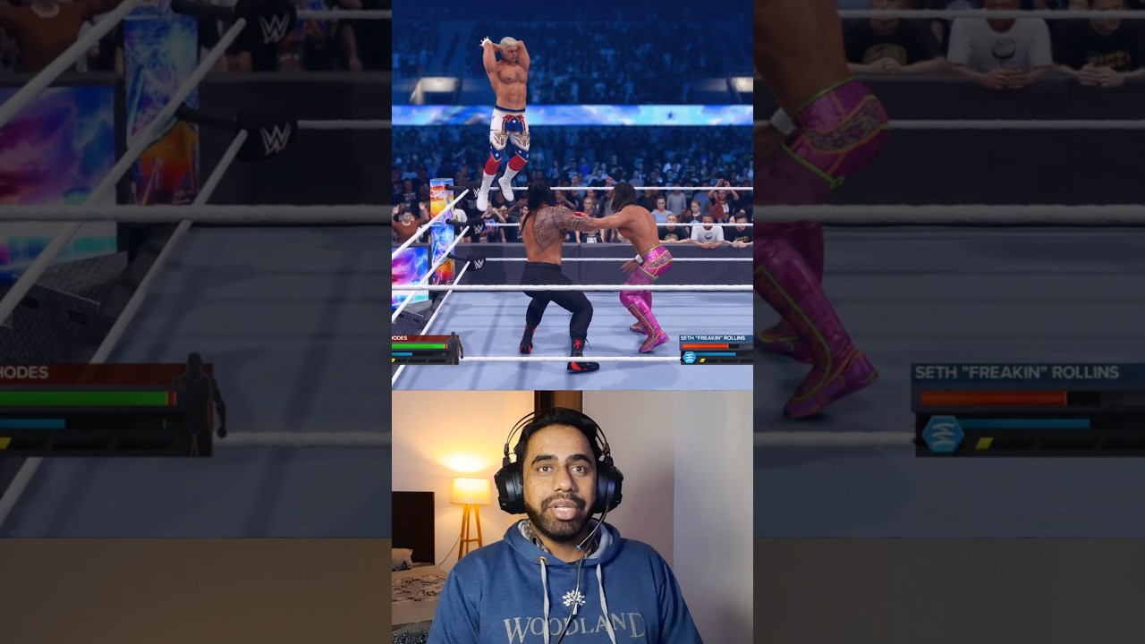 Double Tag Team Of Cody & Romain Reigns Destroy Seth Rollins 