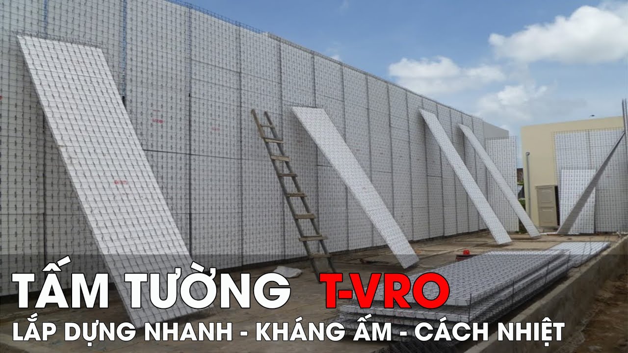 Tấm tường 3D T VRO   Hướng dẫn thi công