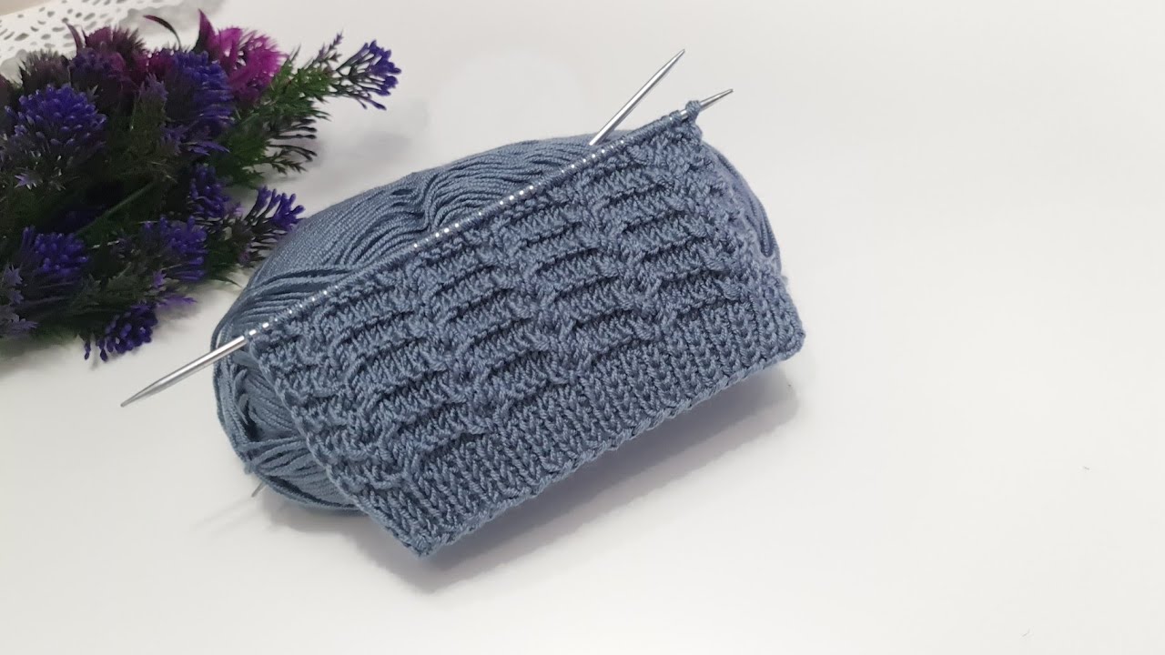 ✅️easiest knitting pattern / yelek hırka süveter örgü modeli
