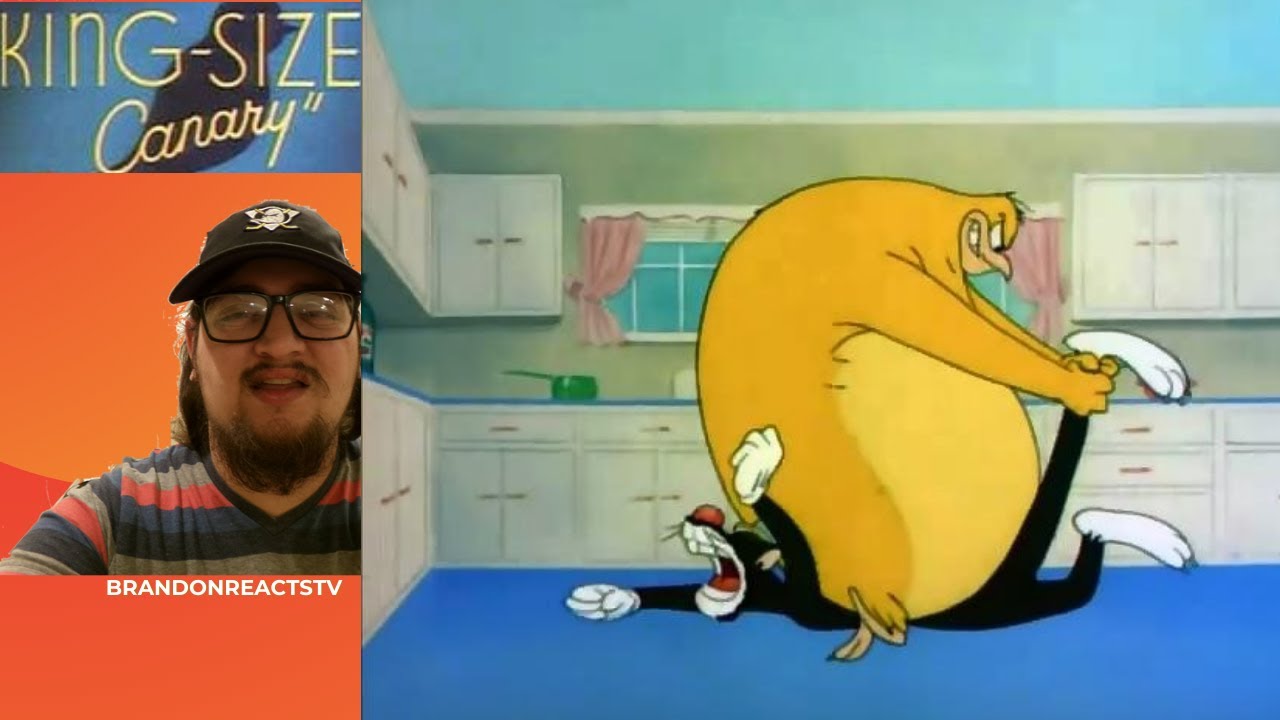 Tex Avery: King-Size Canary (1947) - First Time Watching: How Much Jumbo Gro is There!