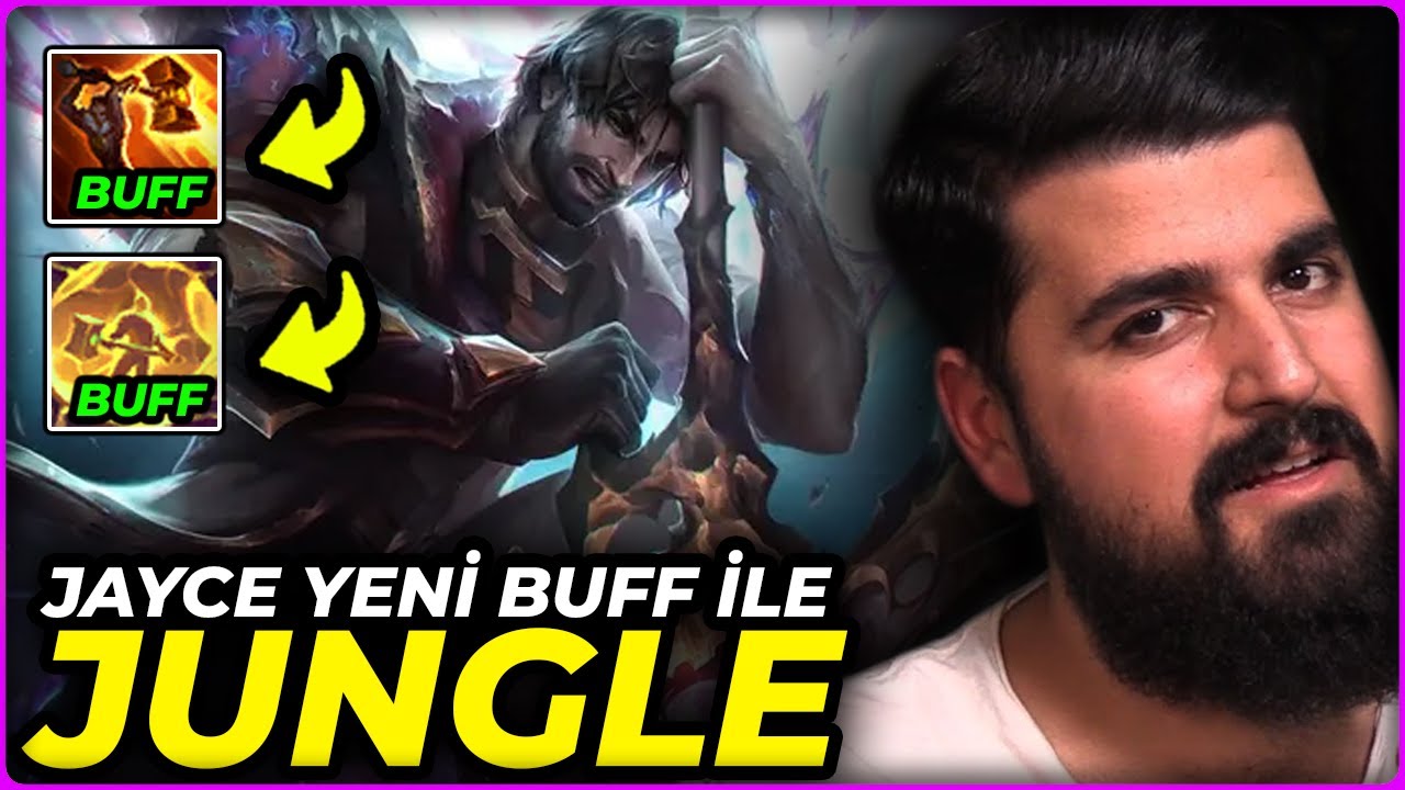 BU BUFF İLE JAYCE ARTIK JUNGLE OYNANIR! Jayce Orman Dereceli Wild Rift | Togzilla