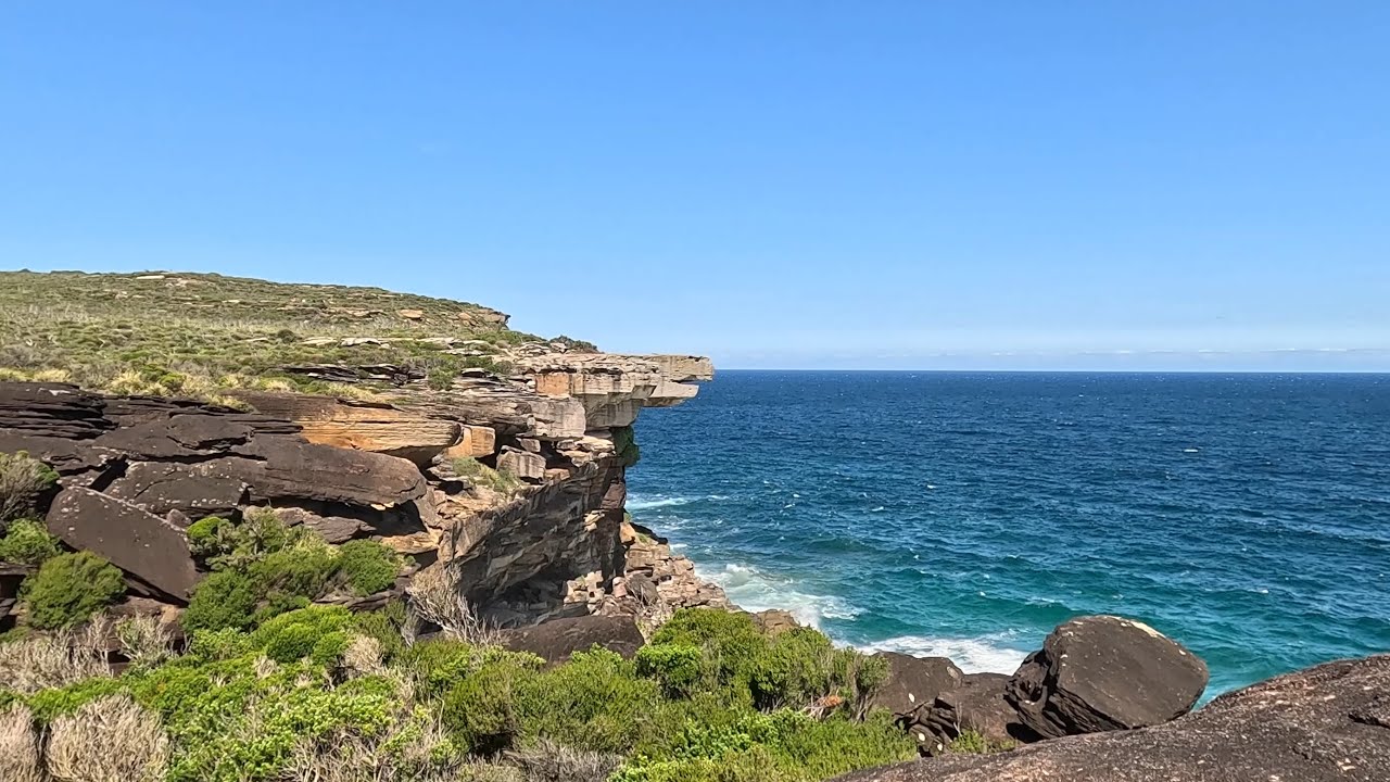 Eagle Rock l Ocean Waves&Strong wind l 10 Minutes of Pure Nature Sound for Calm&Focus