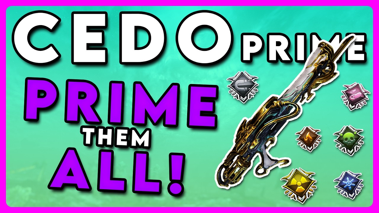 Сборка для Warframe Cedo Prime | Дробовик со специальным свойством!