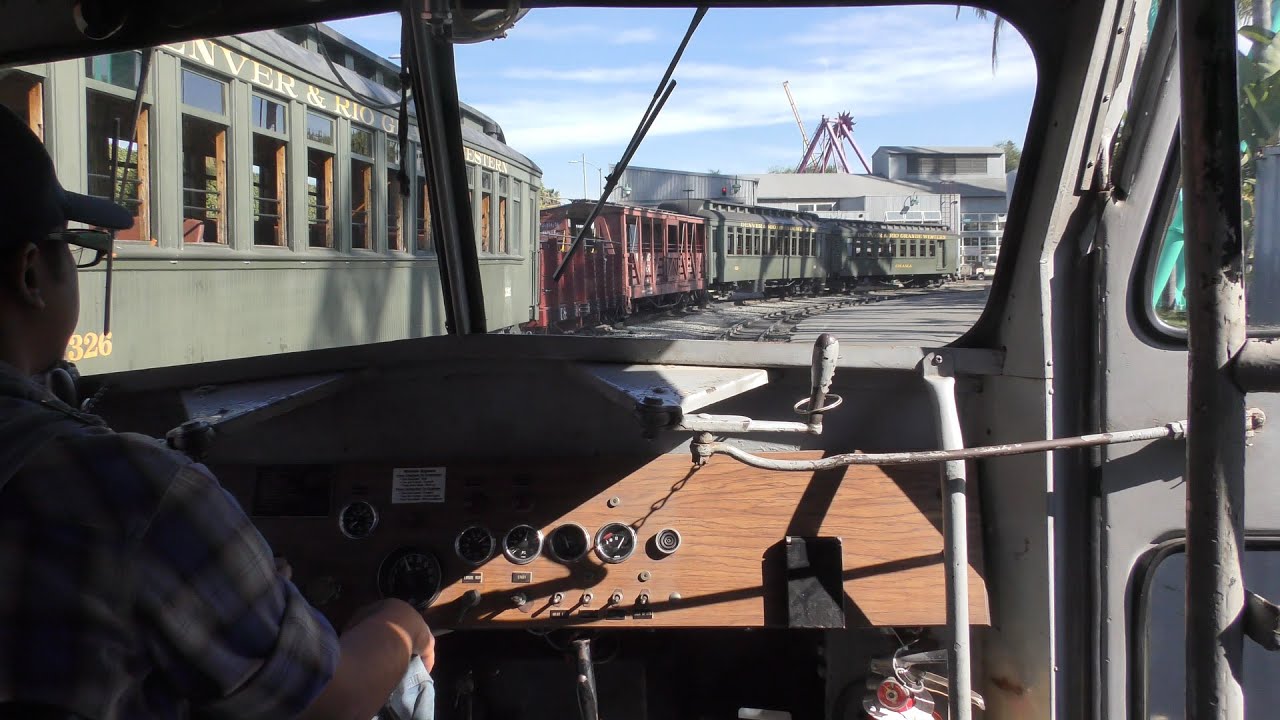 Rio Grande Galloping Goose Railcar &ldquo;Motor&rdquo; Roundtrip On Board/Front POV at Knott's Berry Farm