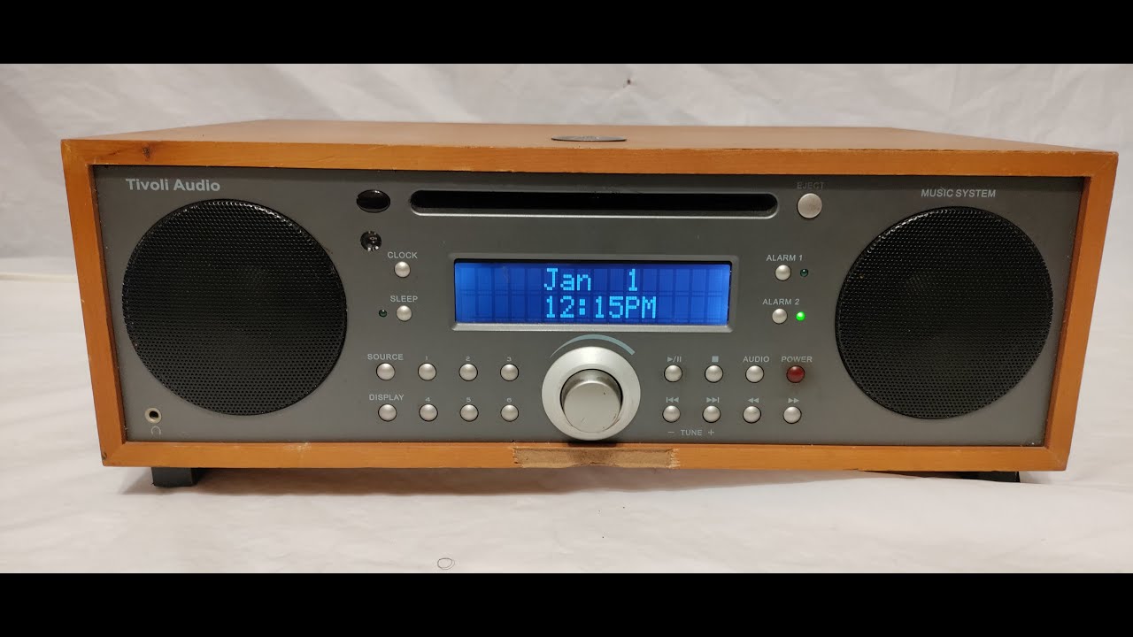 Tivoli Audio Music System Radio CD Player Not a review just showing mine for sale As Is For Repair