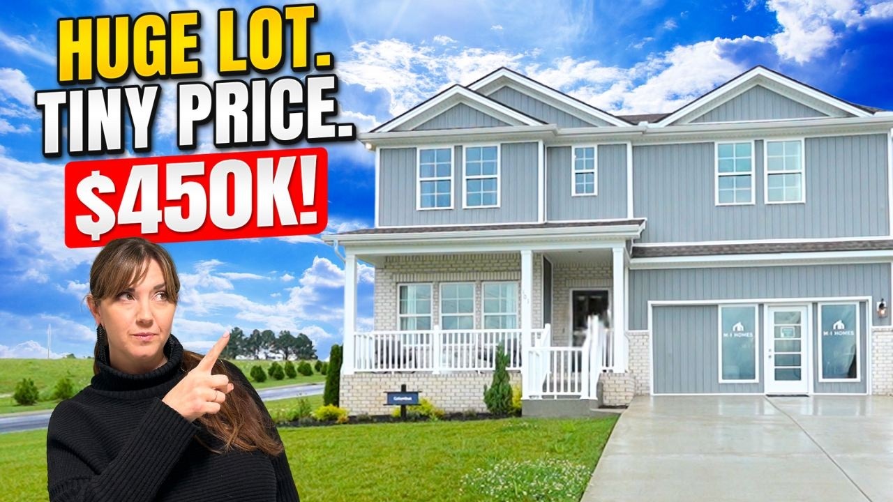Country Living in Nashville Tennessee: Half Acre Homes Starting at Just $450K!