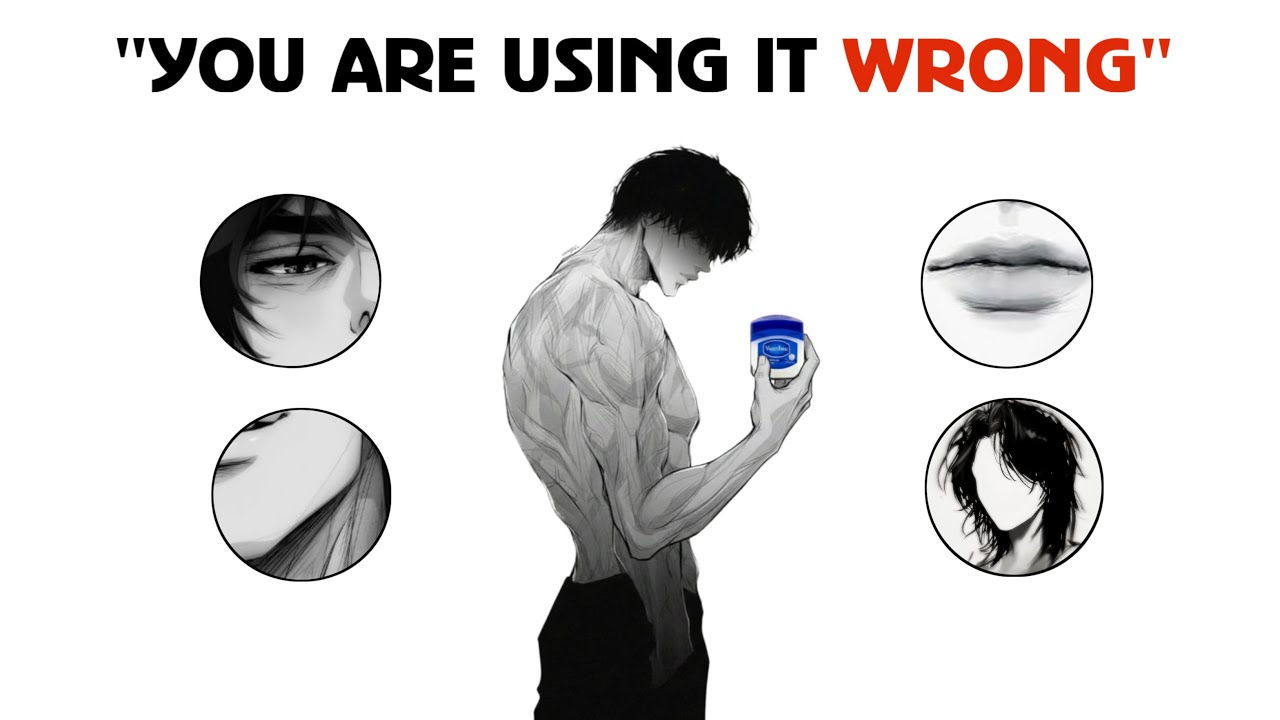5 VASELINE tricks to INSTANTLY look more attractive | LOOKSMAXXING