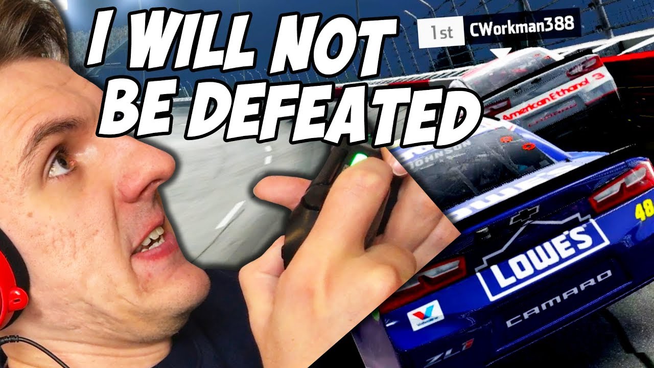 WE HAD AN UNBELIEVABLE BATTLE FOR THE WIN! // NASCAR Heat 3 Online Racing