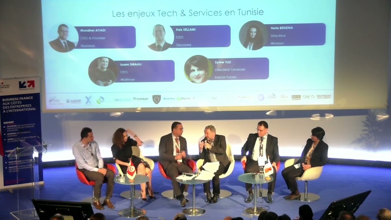 Intervention du CEO du Discovery Informatique lors de la 5ème édition du Forum d'Affaires Tunisie