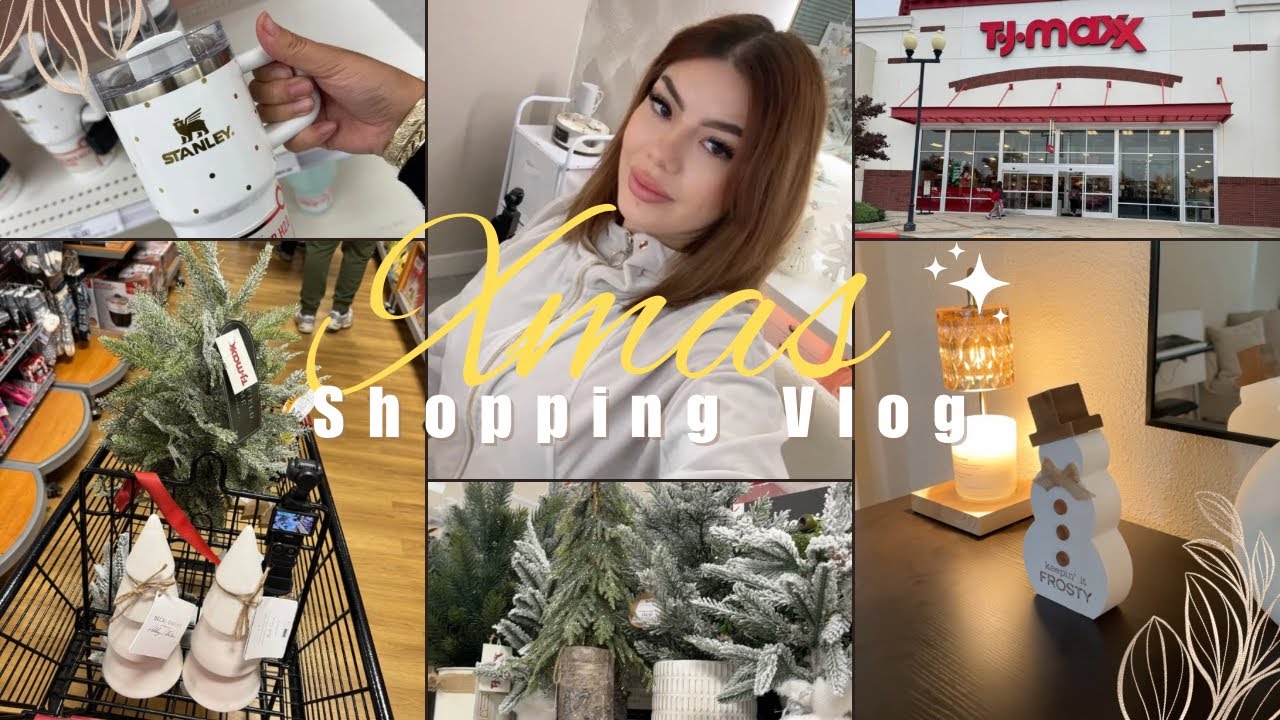Рождественский шопинг по декору + momVlog