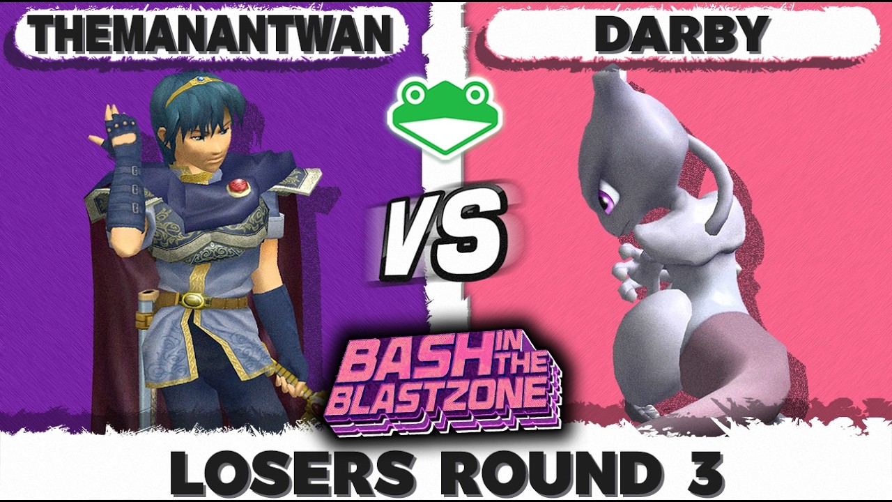 [Bash In The Blastzone 2026] themanantwan(Marth) vs. darby(Mewtwo) - Losers Round 3