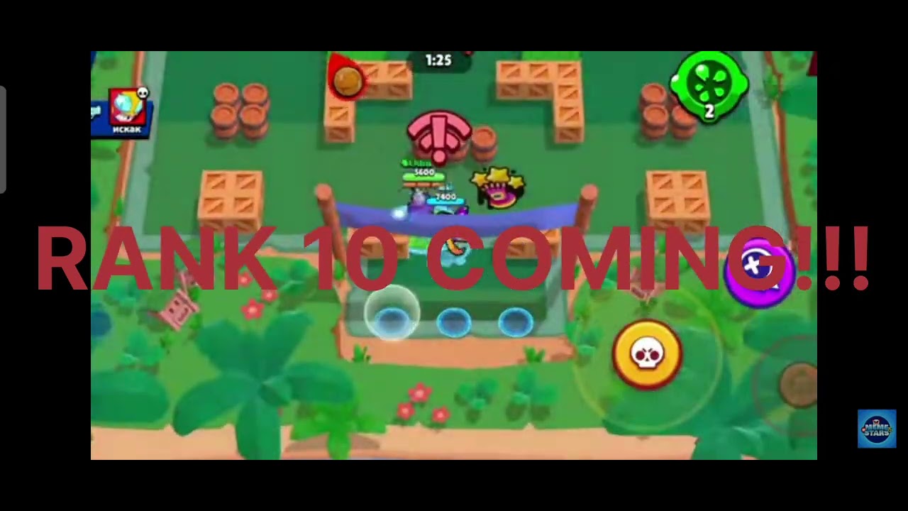 BRAWL STARS SUPER RANK 10. #RANK10 #10THPLACE #LUNARJANET