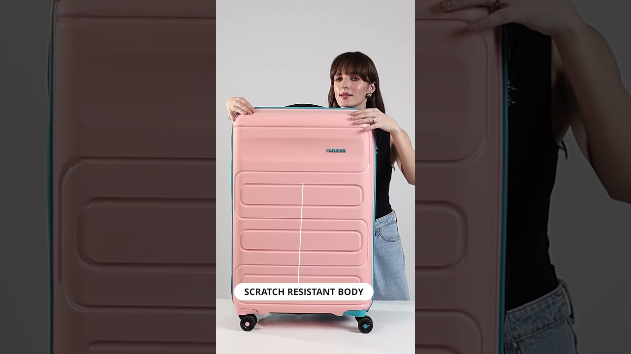 Large Check-in Suitcase 75cm | TOKYO REMIX FunColours | Unbreakable 8 Wheels Premium Luggage