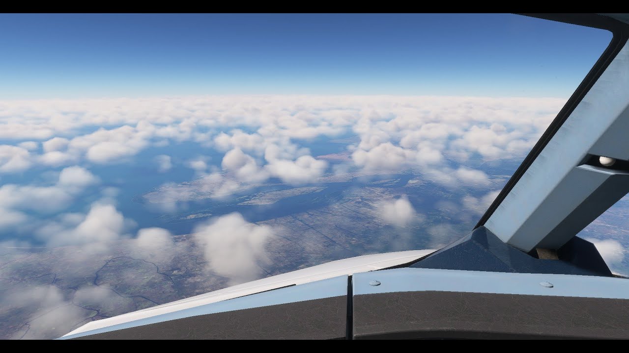 MSFS Flybywire A320N at cruise