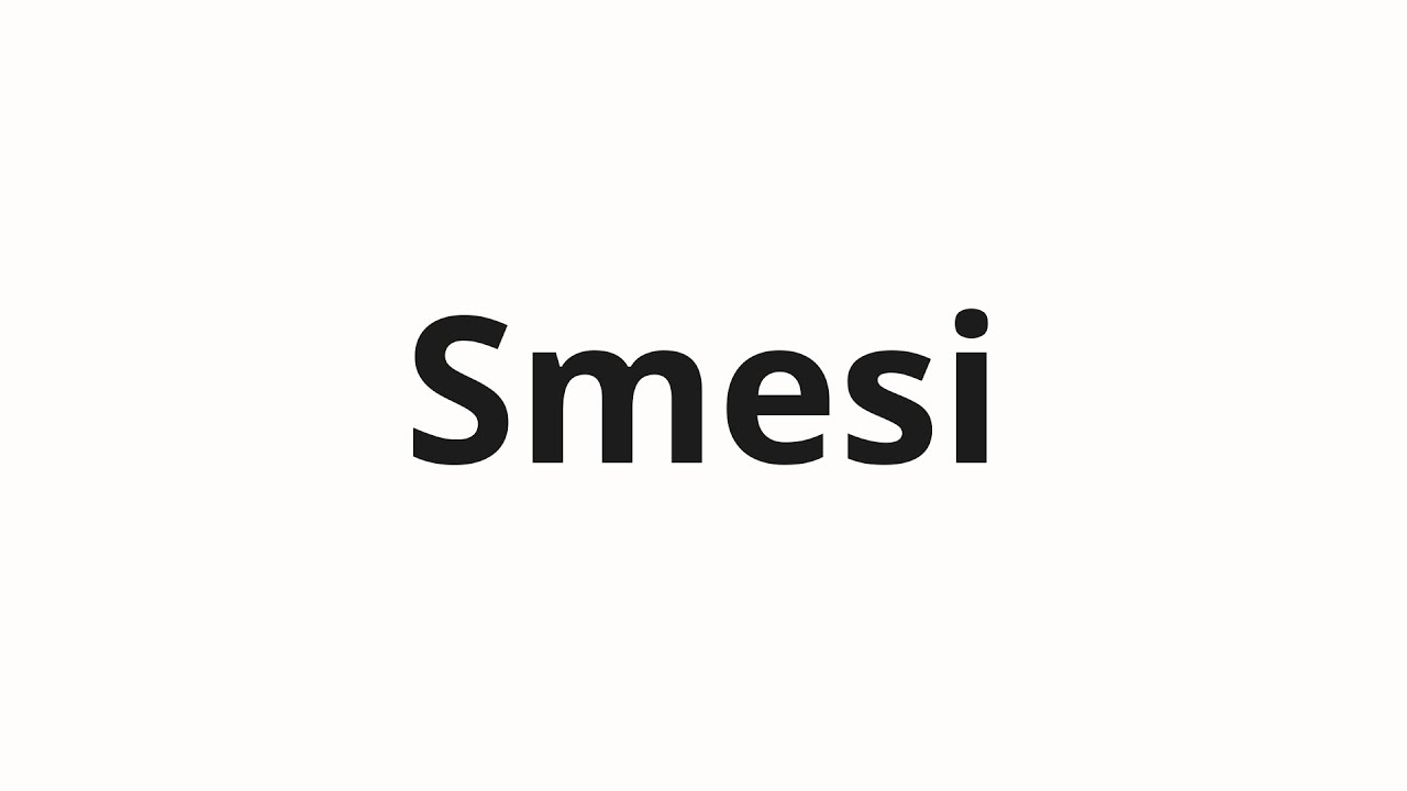 How to pronounce Smesi | Смеси (Mixtures in Russian)