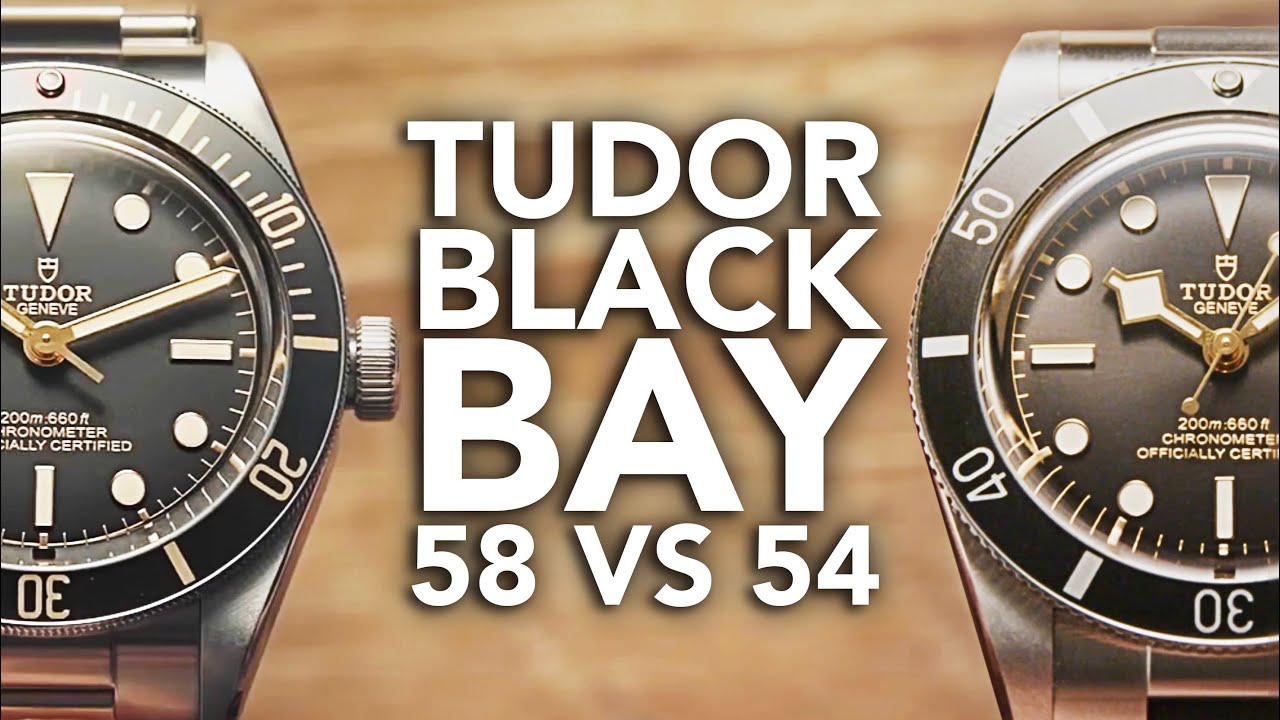 Tudor Black Bay 58 против 54 — какие часы подойдут именно вам?