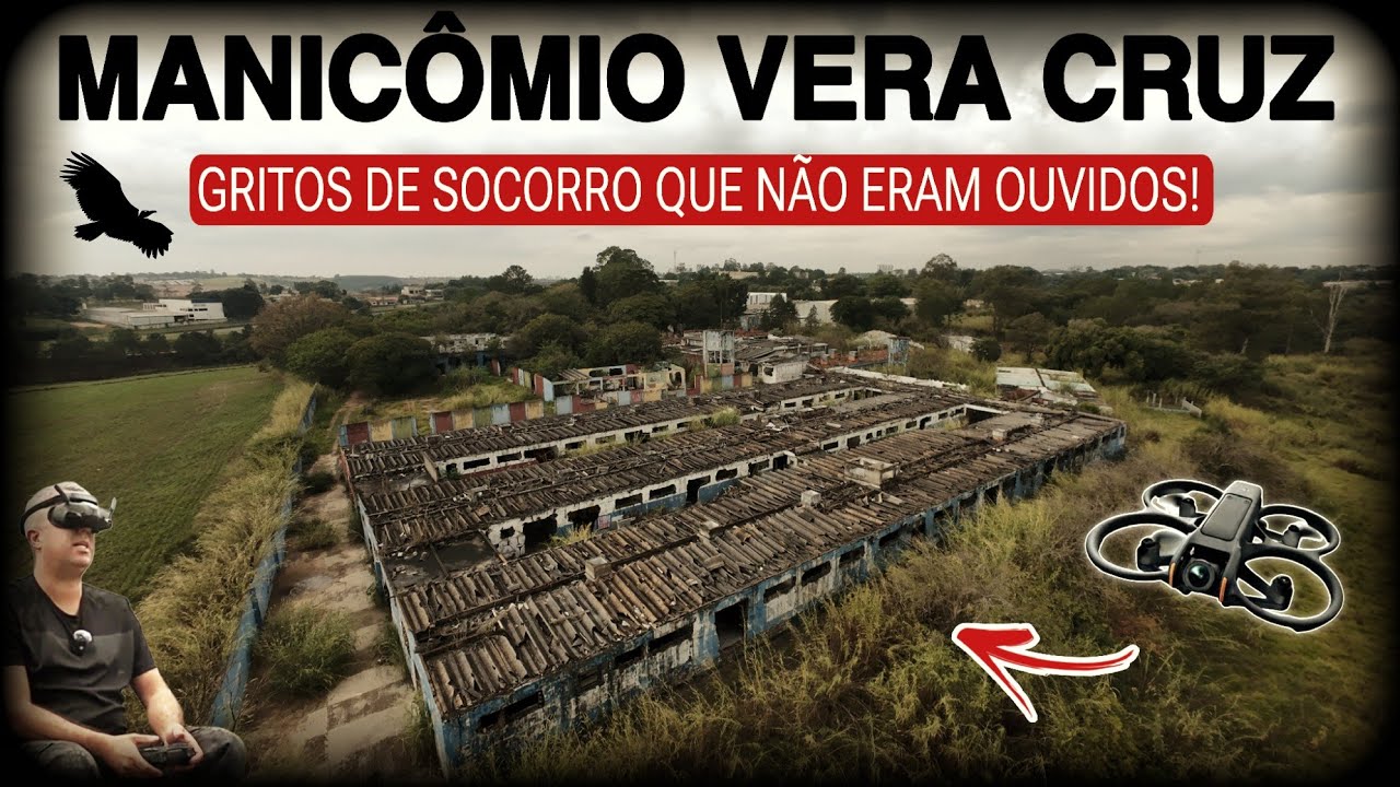 RUÍNAS de um MANICÔMIO INTERDITADO e ABANDONADO em Sorocaba SP!