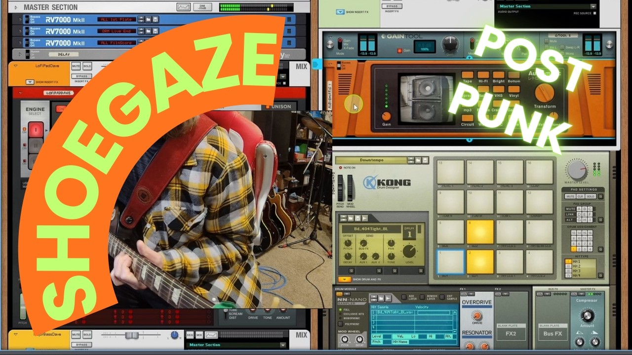 Shoegaze Alternative Indie in Reason #shoegaze #reasontutorial #reasonstudios
