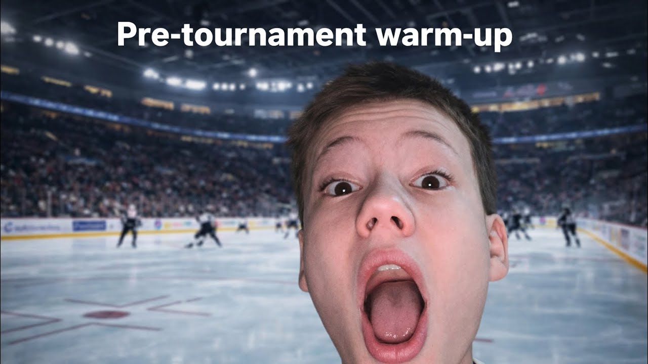Pre-tournament warm-up