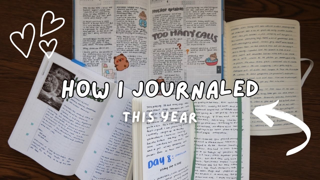 How I Use My Journals | 2025 Reflection ✨
