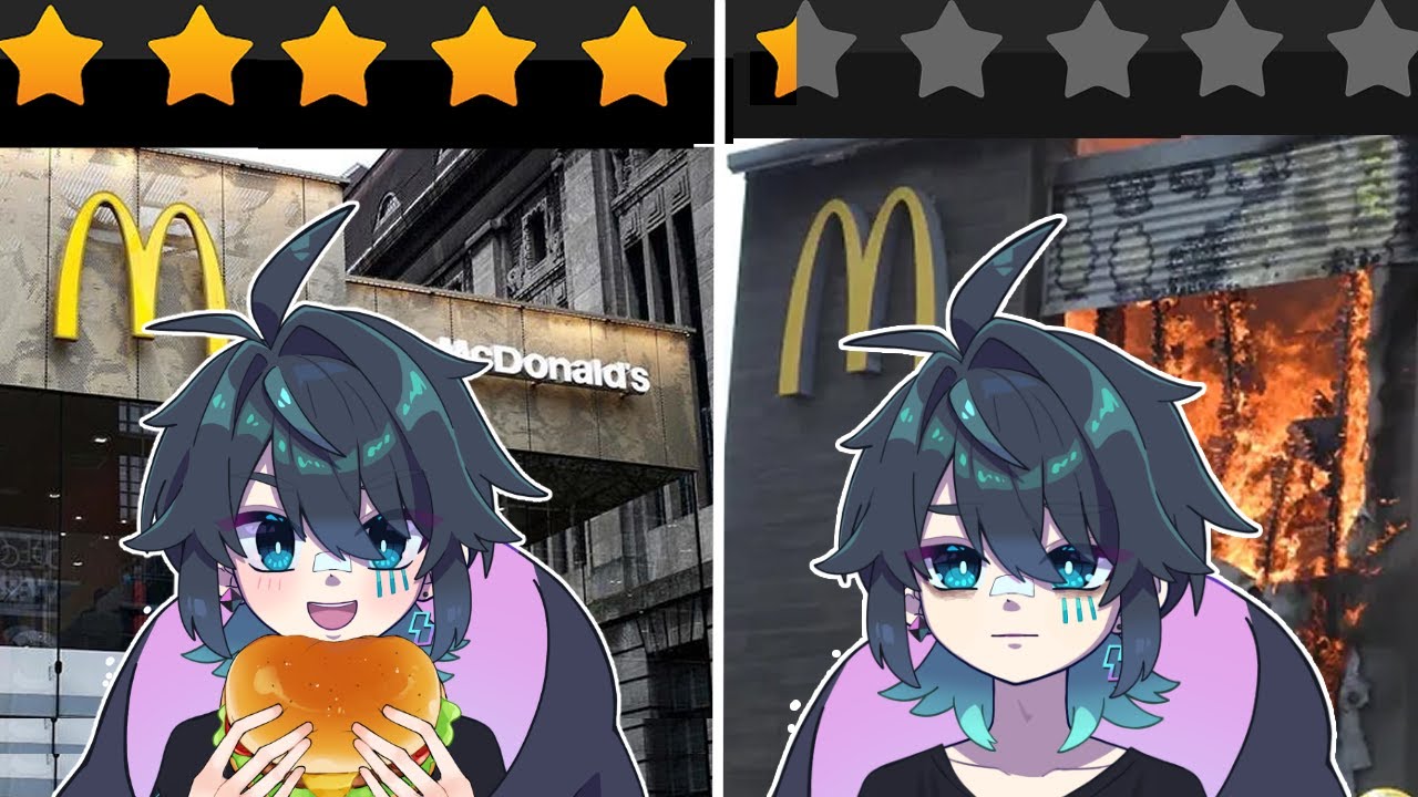 I went to the BEST and WORST rated McDonald's in America