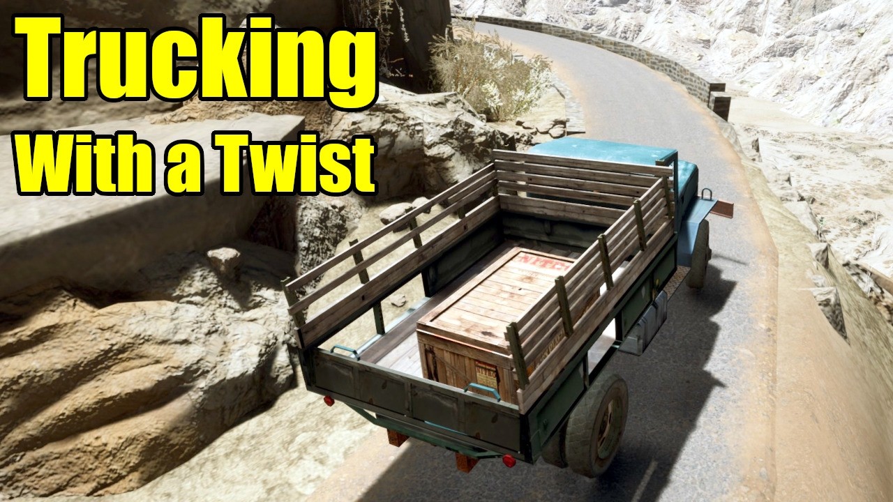 A Truck Simulator Requiring Nerves Of Steel | Nitroglycerine