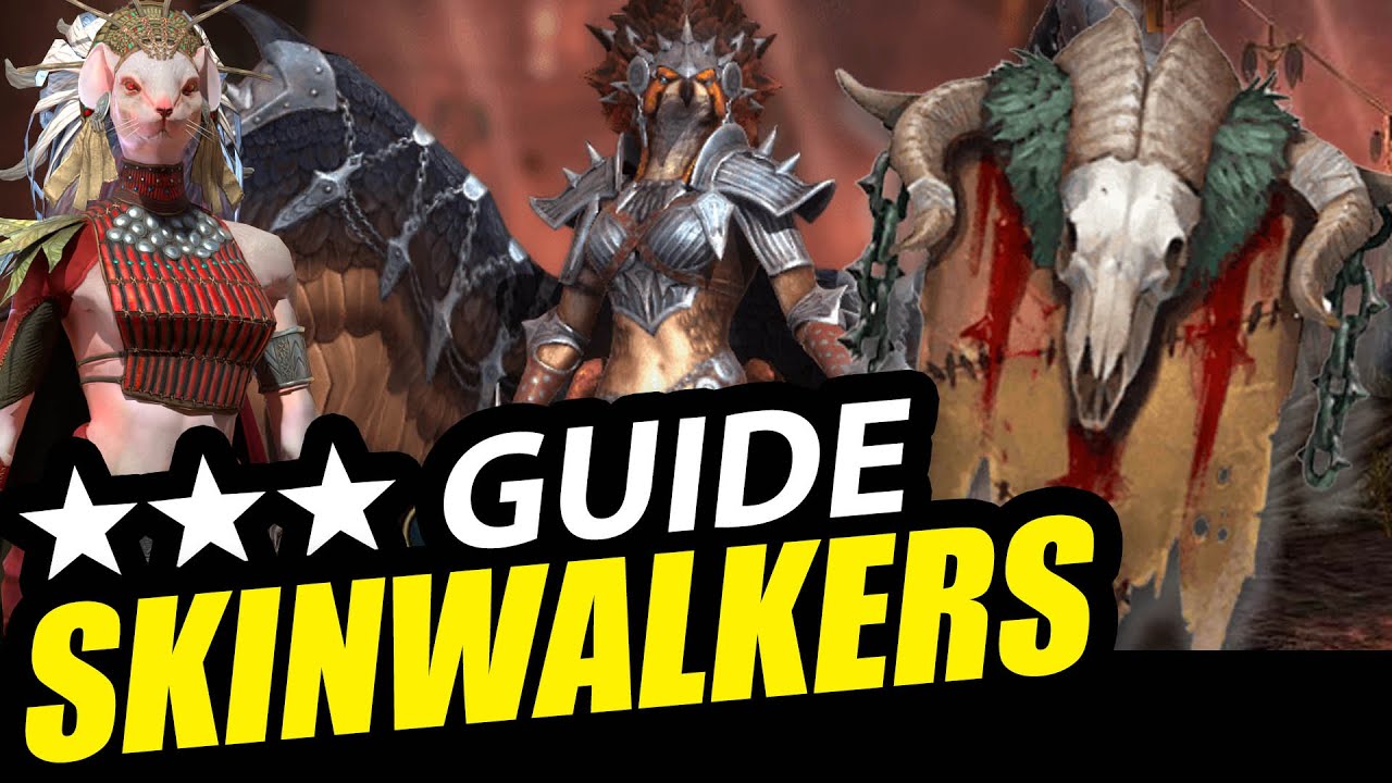 SKINWALKERS Faction Wars Guide - BOSS GUIDE and HOW TO 3-STAR EVERY LEVEL - RAID: Shadow Legends