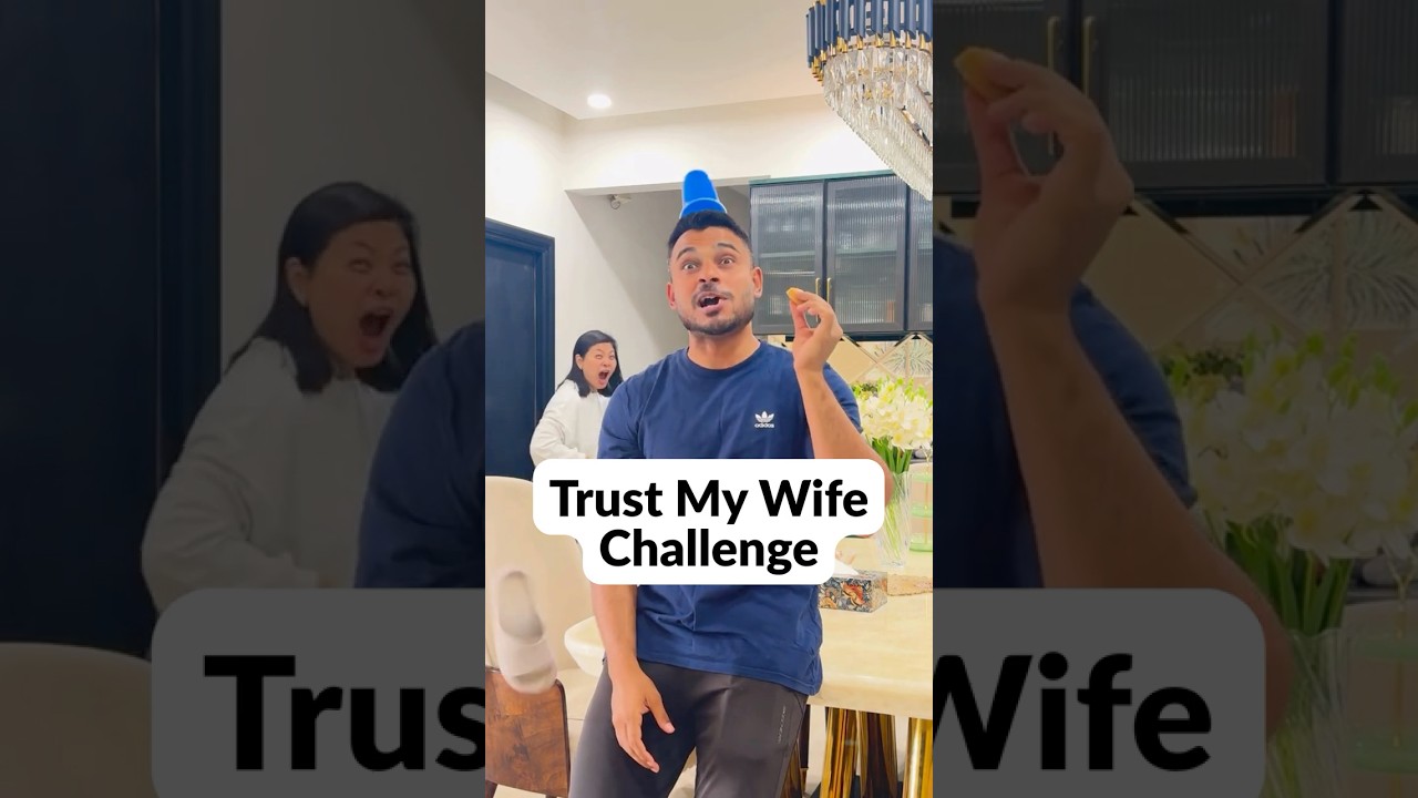 Trust My Wife Challenge Gone Wrong 🤕🥴