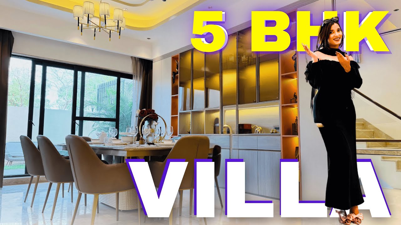 🎯 Inside a ₹9.5 cr Ultra-Luxury 5 BHK VILLA in Gurgaon