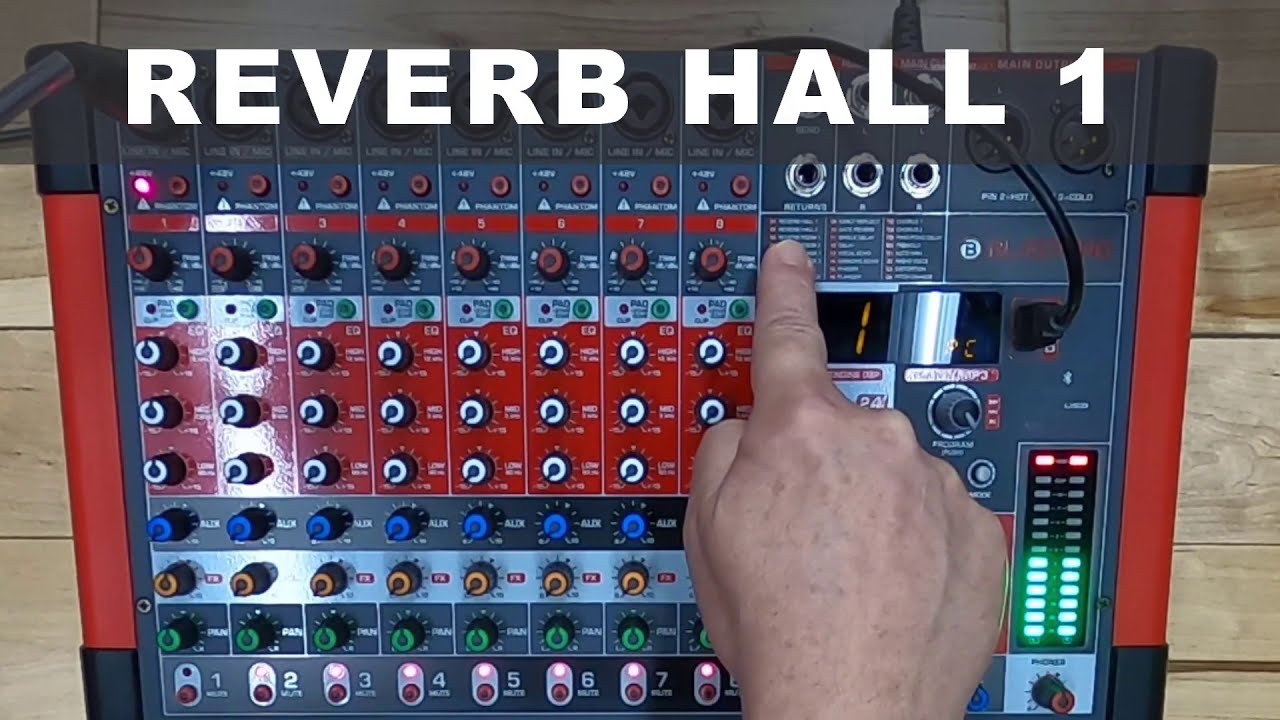 Sound testing all 24 audio effects on Blastking Ultramix FX Audio Mixer