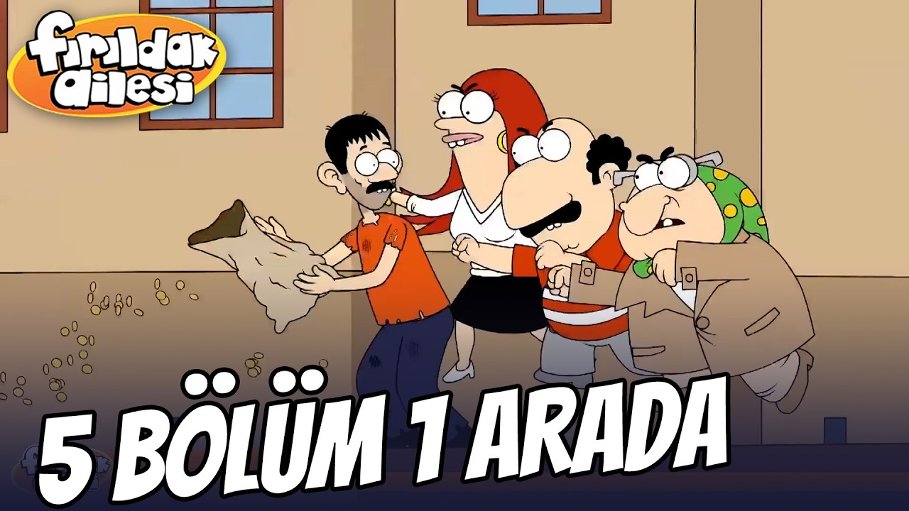 5 Bölüm 1 Arada - 63 | Fırıldak Ailesi +15