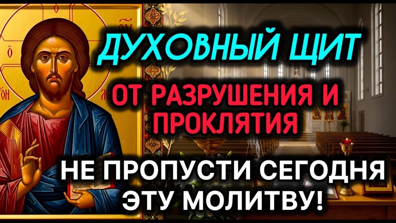 Молитва Господу Иисусу Христу как духовный щит от разрушения проклятий