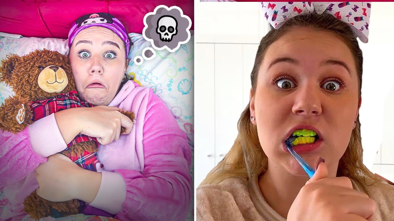Ruby and Bonnie rules of sleepover and morning routines