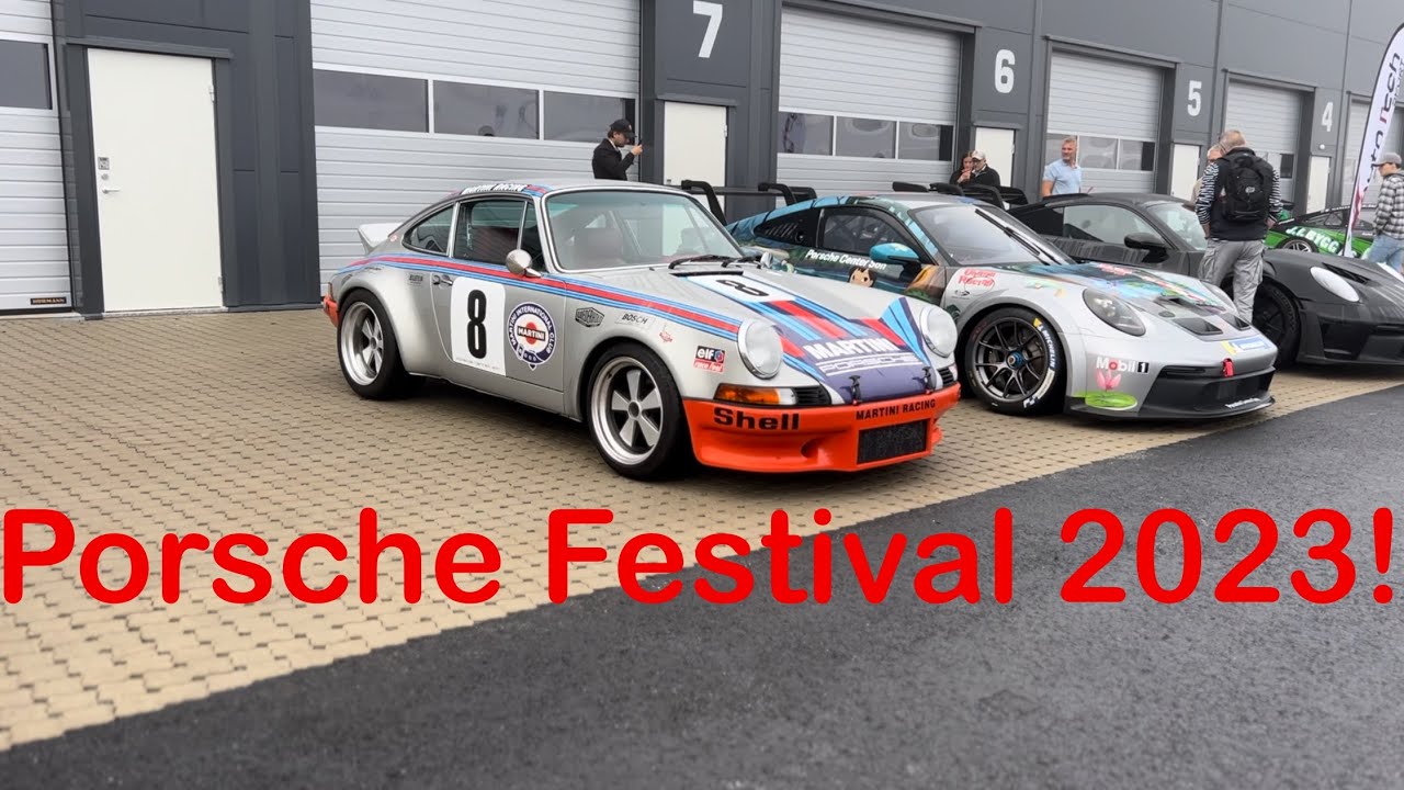 Porsche Festivalen 2023. Rudskogen Motorsenter, Norway.