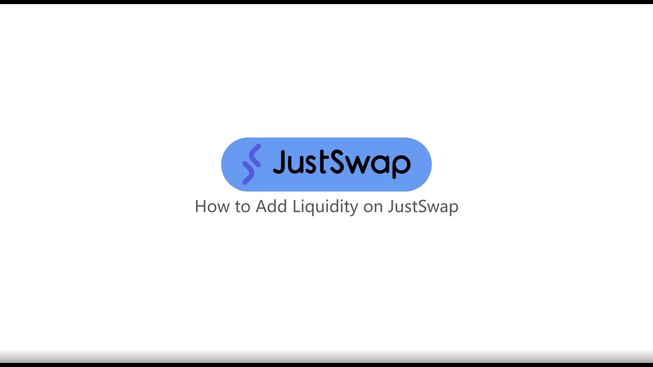 How to Add and Remove Liquidity on JustSwap