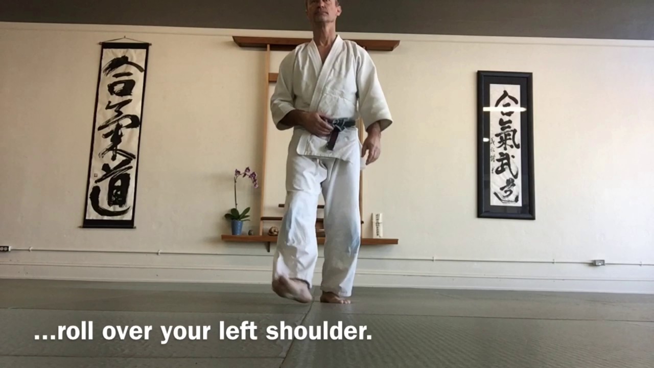 Basic Aikido Ukemi - Falling and Rolling