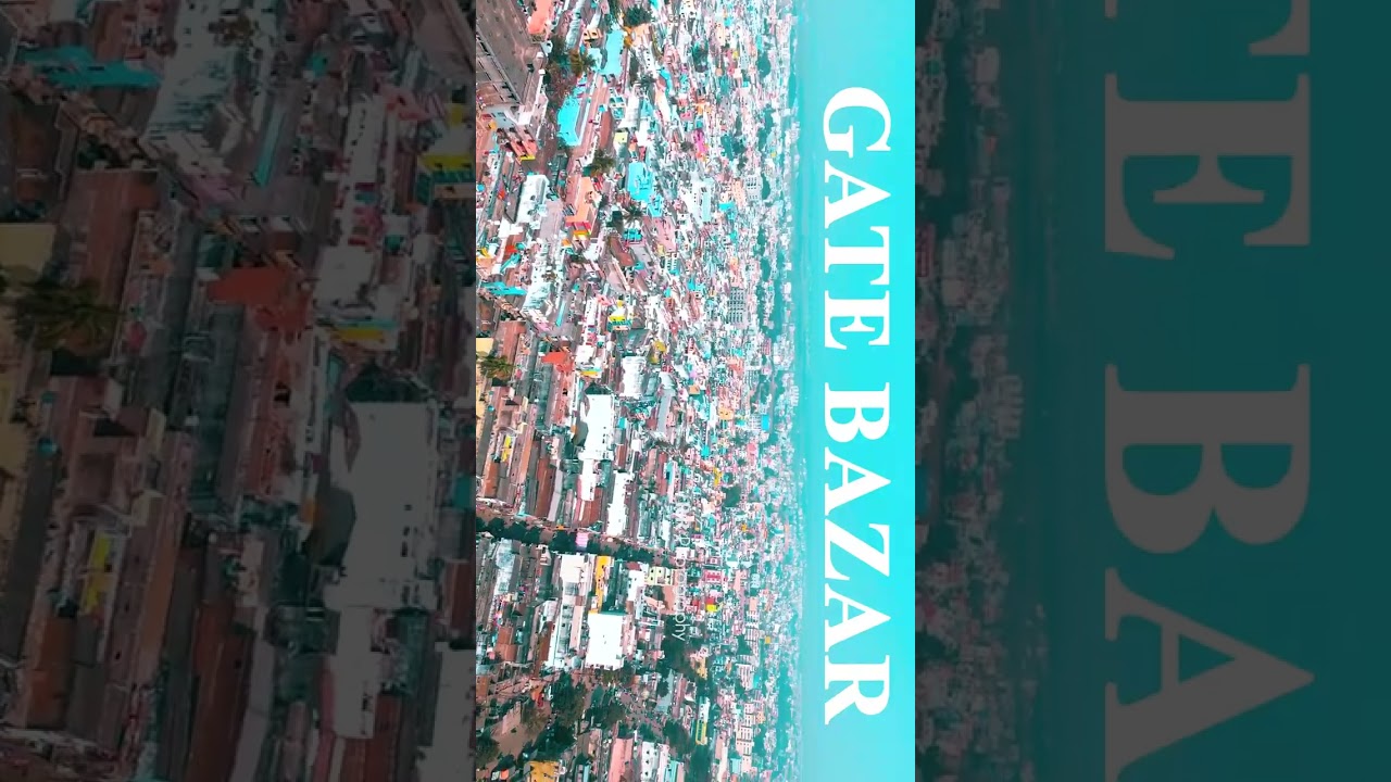 Berhampur Gate Bazar Drone Views