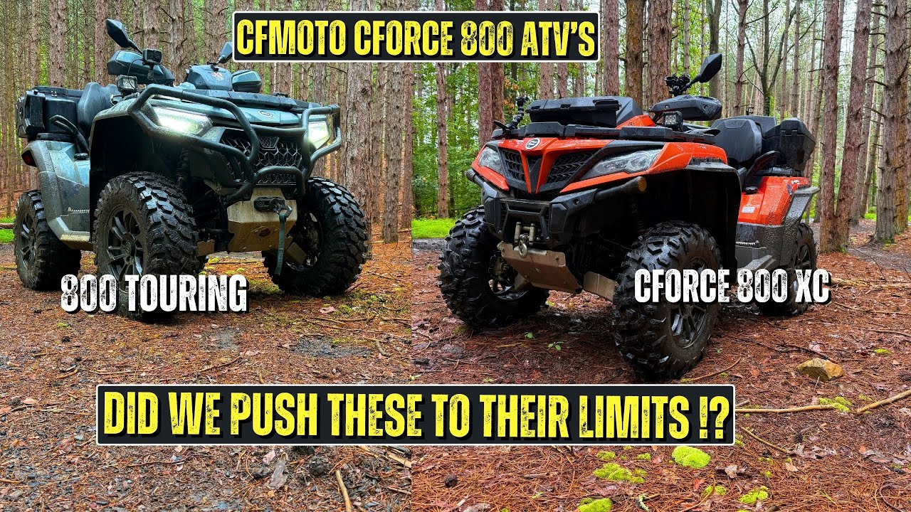 We PUSH These CForce 800 ATVs To Their LIMITS! How'd They HOLD UP?