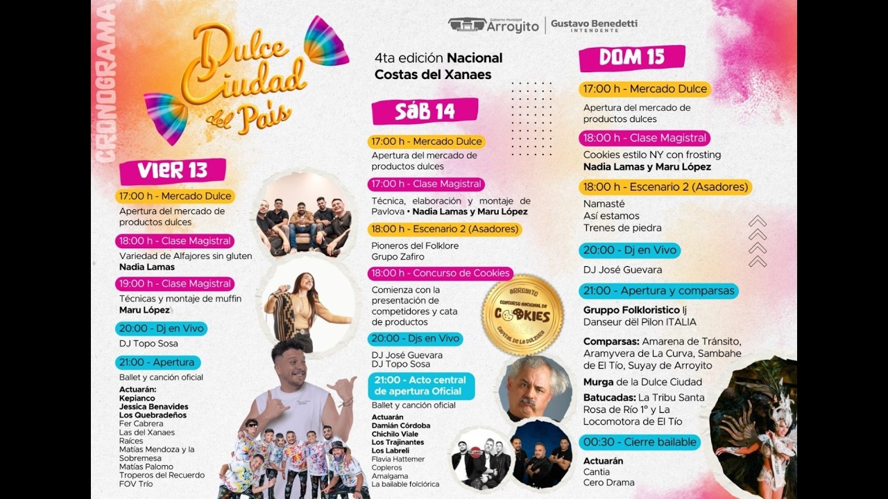 4ta Fiesta Nacional Arroyito, Dulce Ciudad del País