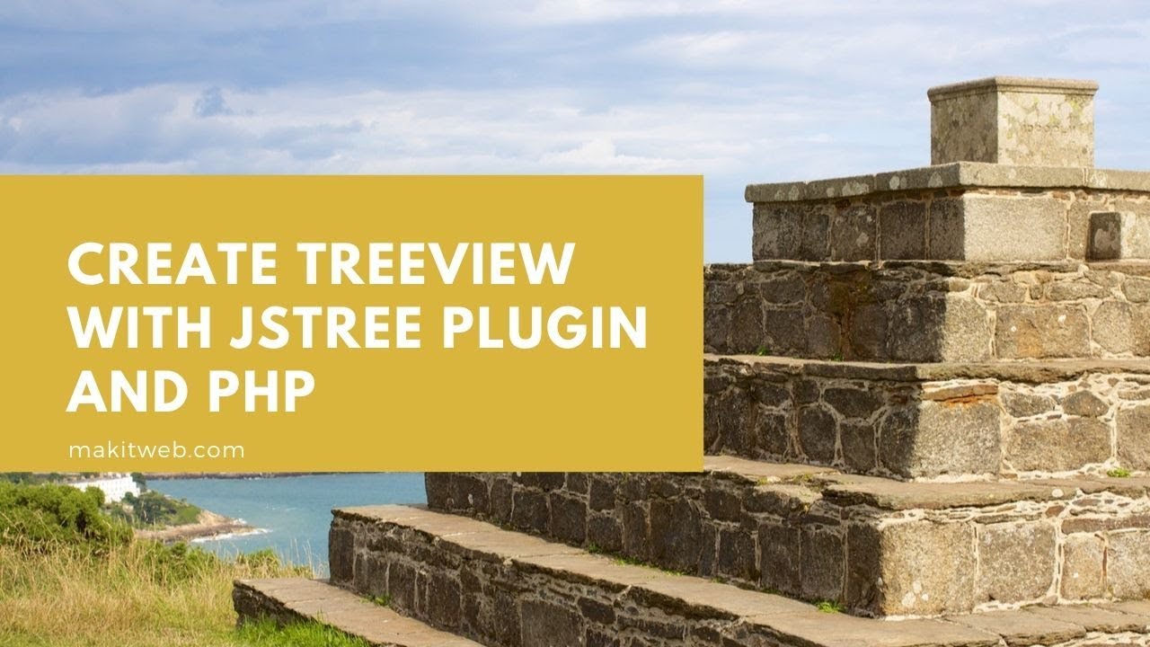 Create Treeview with jsTree plugin and PHP