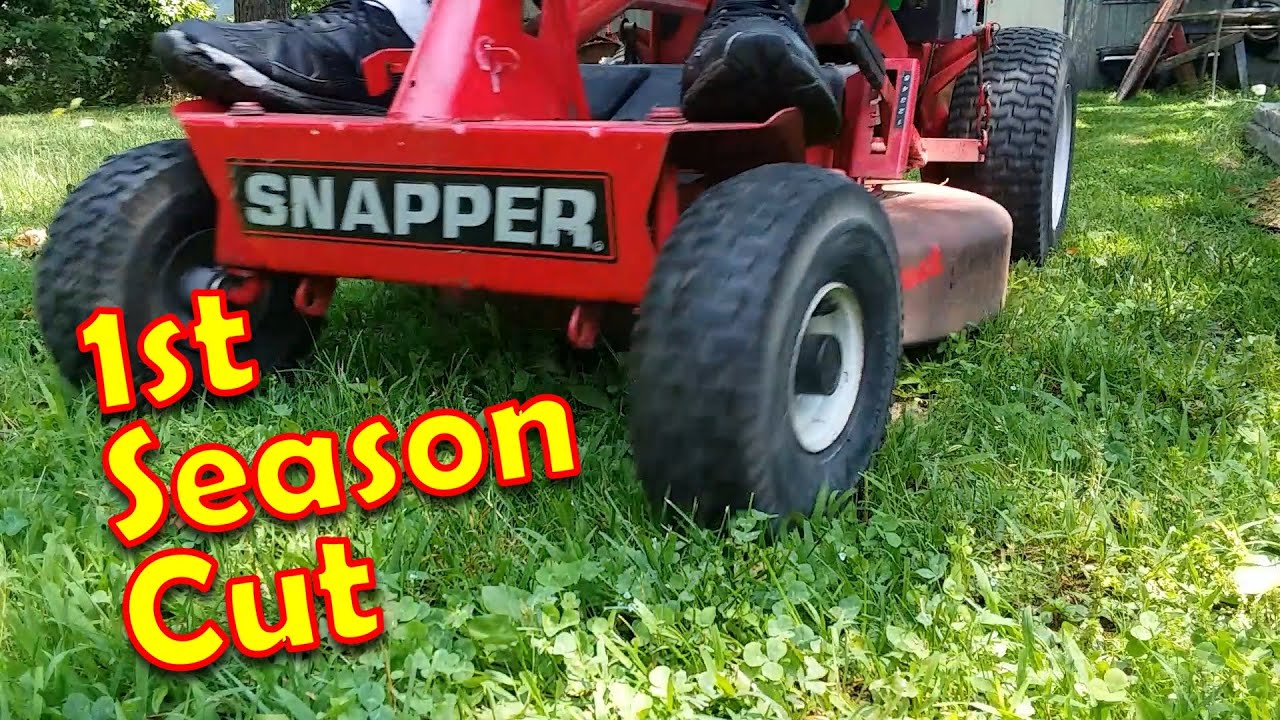 1999 Snapper Riding Mower - 28inch Cut 10hp Briggs  /  Early Summer Tune & Lube