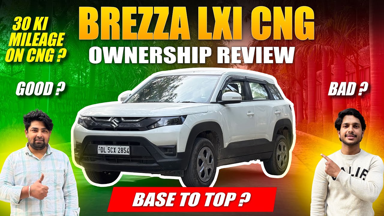 Maruti Suzuki Brezza Lxi Cng 2026 ownership Review 