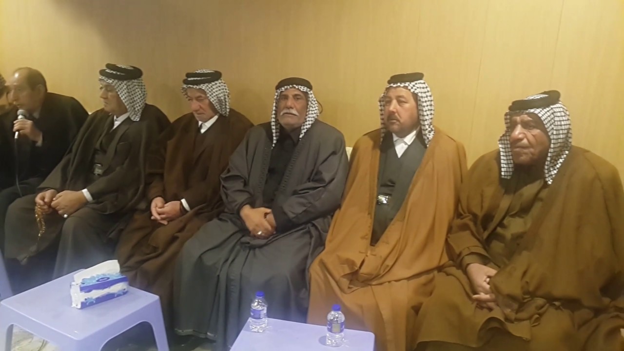 اجتماع السادة الحسينين الذبحاوين مجلس بغداد  و برئاسة السيد عزيز الحسيني في يوم ١٦/٢/٢٠١٧