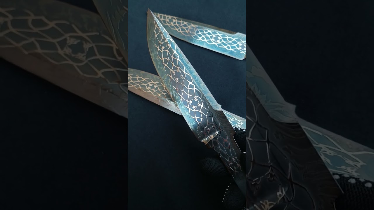 #damascusblade #damascuschefknife #art #customknife #blade #damascus