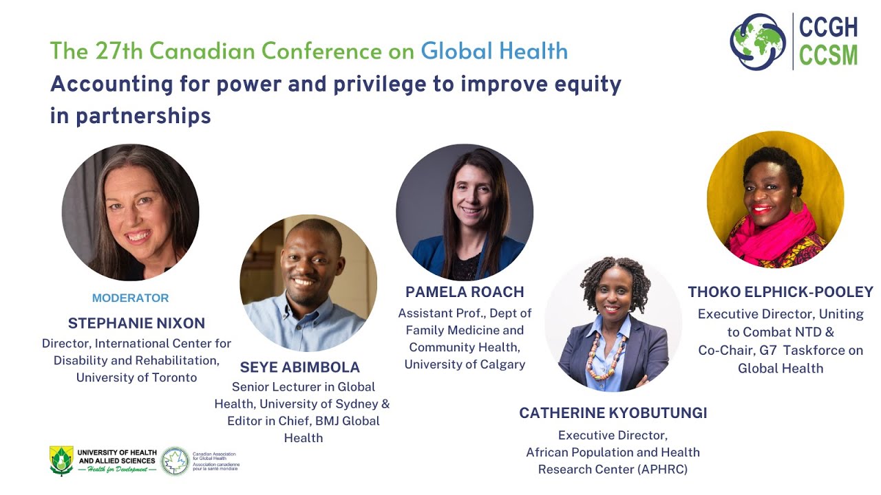 2021 CCGH - Plenary Session: Accounting for power and privilege to improve equity in partnerships