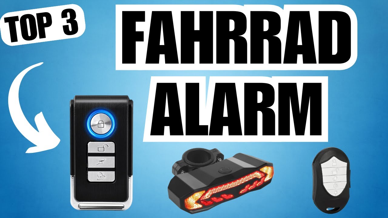Fahrradalarm TESTSIEGER im Vergleich! Beste Fahrrad Alarmanlage zum Kaufen