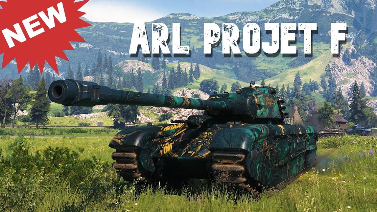 ARL Projet F : Tier XI Reward French Heavy Tank