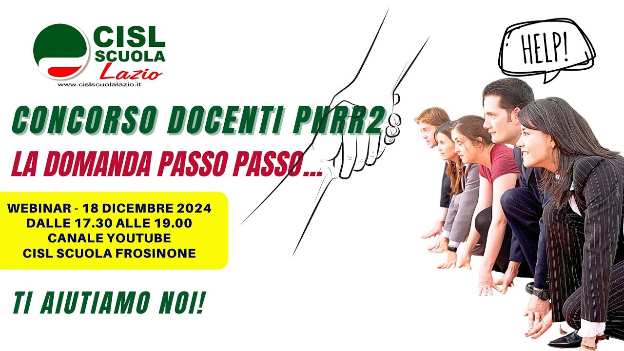 CONCORSO DOCENTI PNRR - LA DOMANDA PASSO PASSO ...